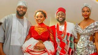 LIVE: WOW WATCH DAVIDO AND CHIOMA STEP OUT WITH FULL STEEZ TO THEIR TRADITIONAL WEDDING IN LAGOS