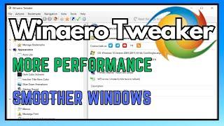 How to optimize Windows with Winaero Tweaker | An In-depth look #gaming #performance #tweaking