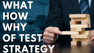 What How & Why of TEST STRATEGY | Test Plan v/s Test Strategy