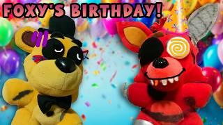 FNAF Plush - Withered Foxy's Birthday!