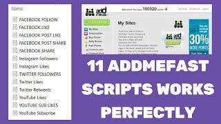 Addmefast 11 Imacro Scripts | Addmefast Bot | Addmefast Imacro Macro Script | Unlimited Points