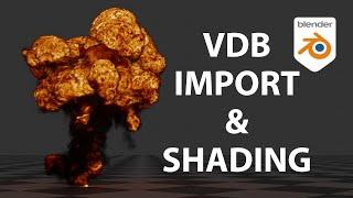How to Import and Shade OpenVDB Simulations in Blender! | Cycles & Eevee