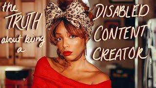 The TRUTH About Being a Disabled Content Creator | Deaf Content Creator