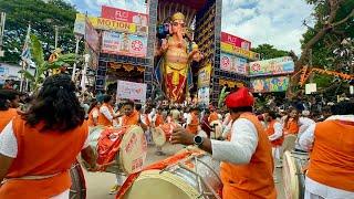 Maharashtra Band Performing at Khairatabad Ganesh 2024 | Famous Maharashtra Band Performance | 2024