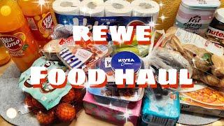 Rewebestellung abgeholt ! FOOD HAUL ! Mein Reweeinkauf,  33 Euro !