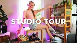My JEWELER'S STUDIO tour! This is where I make silver jewelry