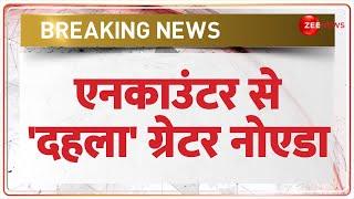 UP Encounter Update:  एनकाउंटर से 'दहला' ग्रेटर नोएडा | Greater Noida Police | Breaking News | Yogi