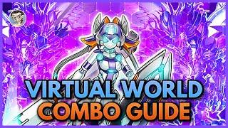 YUGIOH! VIRTUAL WORLD COMBO TUTORIAL | DOUBLE VFD | PLAYING THROUGH NIBIRU | BASIS COMBOS