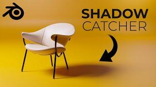Blender Shadow Catcher - Enable Shadow Catcher in both EEVEE & Cycles