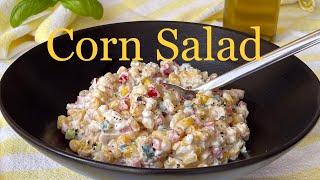 Corn Salad | Fresh Healthy and Easy