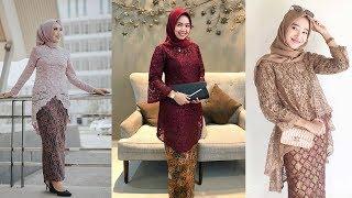 33 Model Baju Kebaya Brokat Muslim Modern 2020 Terbaru