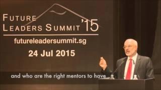 Future Leaders Summit 2015 | Piyush Gupta, “Find the right mentor”