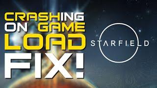 Starfield Crashing when Loading Saved Game / Save File load? - RESOLVED! / Bug Fix!