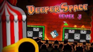 GD DeeperSpace (Level 3) “ClownParty” [All Coins] - Geometry Dash [2.2] | Bypipez