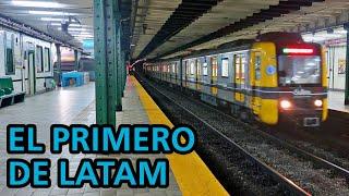 El PRIMER METRO / SUBTE de LATINOAMÉRICA | Línea A