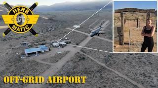 Doorknobbing Hobnobbing and Explosive Gas | Off-Grid Abandoned Airport