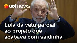 Saidinha: Lula veta parcialmente projeto que acabava com saída temporária de presos