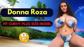 Donna Roza Curvy Model & Plus Size Wiki-Body Positivity-Instagram Star-Fashion Model & Bio