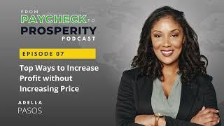 Podcast: Top Ways to Increase Profit without Increasing Price