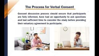 Verbal Consent in Research