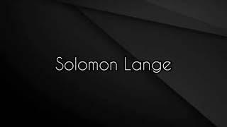 Solomon Lange - Yabo (Video Lyrics)