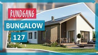 Bungalow mit Satteldach – Rundgang im eingeschossigen Fertighaus | Hanse Haus