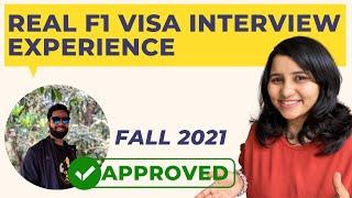 USA F1 Visa Interview Experience | Questions asked  | Visa approved | Masters Fall 2021