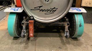 DIY ride on Beer Keg UPGRADES!!