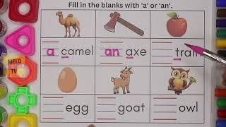 Fill in the Blanks with A or An: A Fun Learning Game for Kids