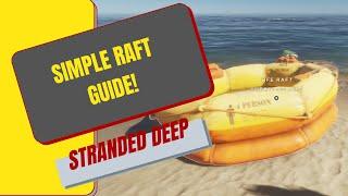 Quick tips about the raft! Stranded Deep!