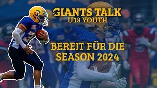 Saison 2024 | Youth Camp | Neuer Head Coach | U18 Youth Giants Talk