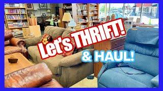 FUN DAY AT THE THRIFT! GREAT VINTAGE FINDS & HOME DECOR! Thrift With Me & Haul! Thrifting 2024 #23!