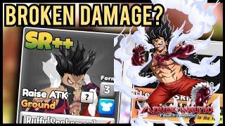 Is the NEW SR++ Snakeman Luffy the BEST Damage in Anime World Tower Defense?