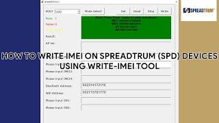 How To Write IMEI On Spreadtrum (SPD) Devices Using WriteIMEI Tool - [romshillzz]