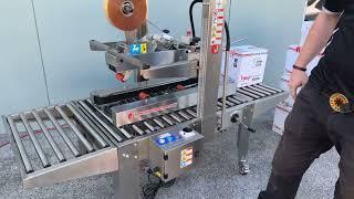 Semi-automatic stainless carton sealer - Taping Machine - 2-GPCS-100-SS