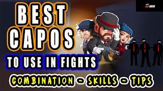 Best Capos To Use in Fights - 3 Category of Skills - Idle Mafia Tycoon Manager