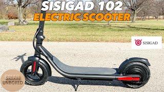SISIGAD Electric Scooter - Full Review & Ride Footage