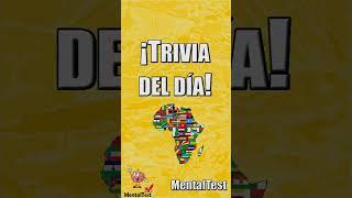 #shorts Trivia del día | ¿Cuántas CAPITALES de África conoces? | MentalTest