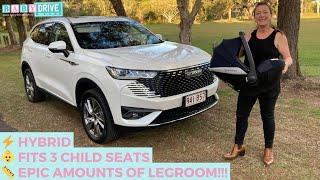 GWM Haval H6 Hybrid review – BabyDrive test with child seats and prams