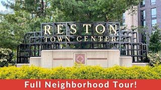 Reston Town Center in Virginia | Cinematic Neighborhood Tour