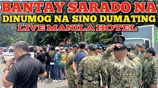 BANTAY SARADO NA DINUMOG NA SINO DUMATING