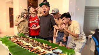 First Boodle Fight sa BILLIONAIRE GANG HOUSE!