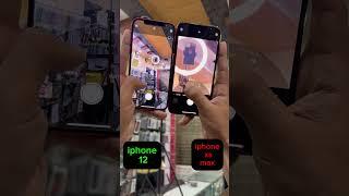 “Camera Clash: iPhone 12 vs iPhone XS Max”