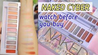 NAKED Cyber Palette Review, Swatches & Looks | NAKED Cherry Comparison