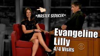 Evangeline Lilly - Plays Along With Craig's Shenanigans - 4/4 Visits on TLLS