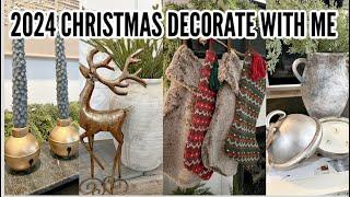 CHRISTMAS DECORATE WITH ME 2024 || CHRISTMAS DECORATING IDEAS