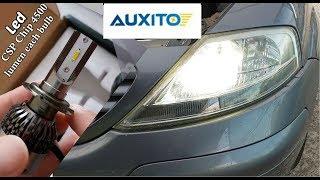 New LED HeadLight Bulbs H7 6000K , Review and Installation on Citroen