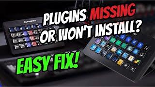 Stream Deck Plugins Missing or wont Install? Easy Fix!!