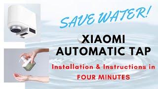 SAVE WATER with an Automatic Tap Sensor Xiaomi Zajia Youpin - Installation & Usage