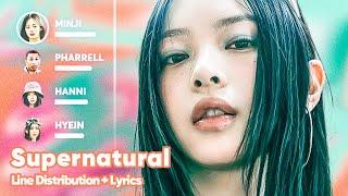 NewJeans - Supernatural (Line Distribution + Lyrics Karaoke) PATREON REQUESTED